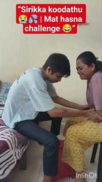 Don’t Laugh Challenge 💦 Wife vs Husband Battle 😂 #shorts #husbandwife