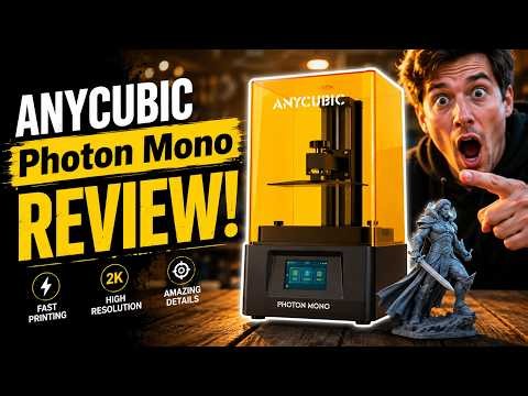 ✅ANYCUBIC Photon Mono Review – Best Budget Resin 3D Printer in 2026?