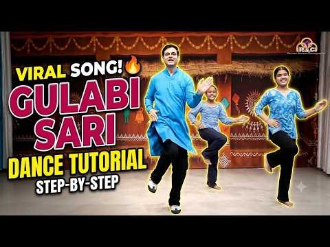 Gulabi Sadi Dance Tutorial | Step-by-Step Easy Choreography | Parveen Sharma