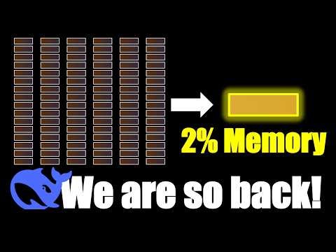 DeepSeek V4's Secret: 98% Less Memory