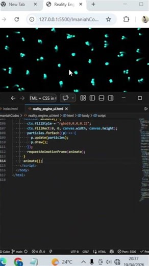 💀 I Built a Reality Engine in JavaScript (Control Physics)