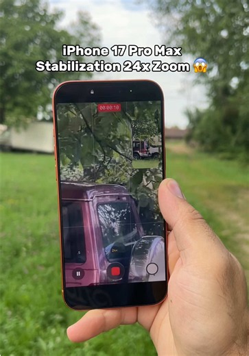 iPhone 17 Pro Max 24x Zoom 😱 #iphone17promax#iphone#apple#betimmb#ios27