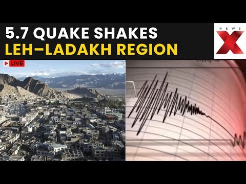 Leh–Ladakh Earthquake LIVE: 5.7 Magnitude Tremor Rocks Northern India | NewsX