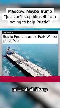 Maddow: Maybe Trump 'just can't stop himself from acting to help Russia'