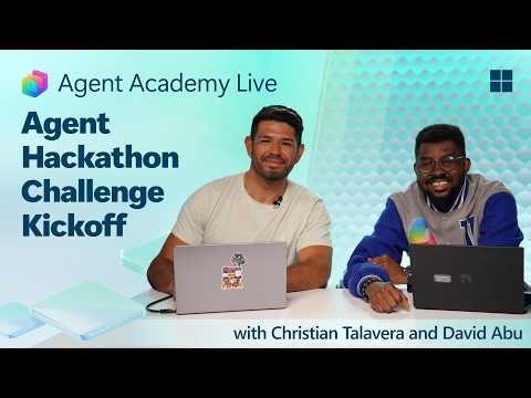 Agent Hackathon Challenge Kickoff