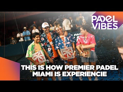 Padel Vibes 🌴🎾 | Inside Premier Padel Miami | beIN SPORTS USA