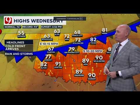 David Payne's Monday Evening Forecast | October 12, 2026