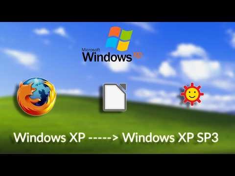 Upgrade Windows XP do Windows XP SP3