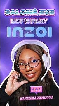 Inzoi let's play : chaotic exploring & struggling vocals | Salomé.exe FR 🇫🇷 (ENG SUB)