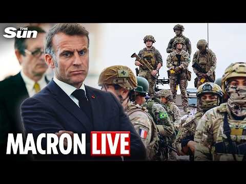 LIVE: Macron speaks to troops after major Orion 26 military drills in eastern France