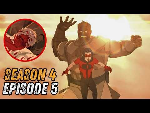Invincible S4 Episode 5 Breakdown | Conquest vs Mark FULL Fight & Ending Explained