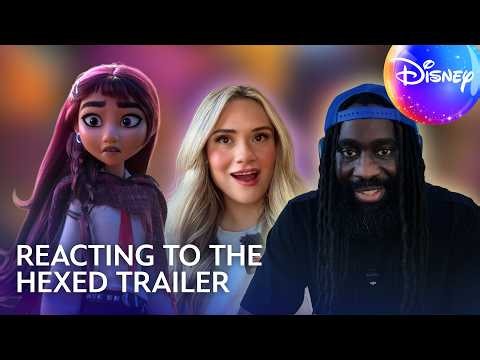 Disney’s HEXED Trailer Reaction! 🤯 FIRST TIME WATCHING! | @DisneyUK Reacts