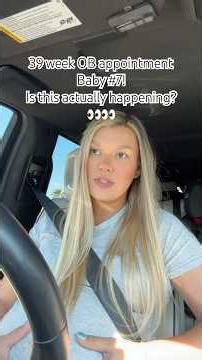 39 weeks! It’s baby time!🩵 #pregnancyjourney #momof6 #induction #9monthspregnant #laboranddelivery