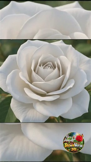 full life cycle of white rose 🤍◻️ #trading #viral #ytshorts #3danimation #ai #aivideo #music #song