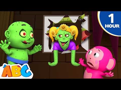 Zombies In The Haunted House | Spooky Halloween Songs By All Babies Channel