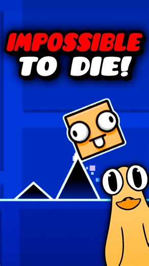Stereo Madness, But it's Impossible to Die! #geometrydash
