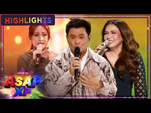 Ogie Alcasid shares the stage with Jolina and Zsa Zsa | ASAP XP