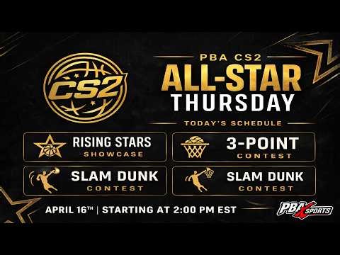 CS2 All-Star Thursday: 3-Point Shootout + Slam Dunk Contest