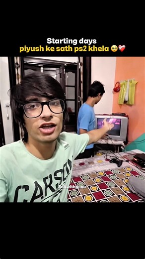 Starting days piyush ke sath ps2 khela 🥹❤️‍🩹 sourav joshi vlog