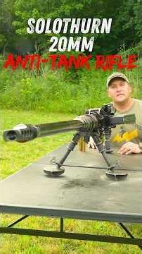 Solothurn 20mm Anti-Tank Rifle