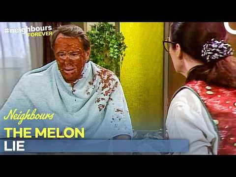 Doug’s Melon Masterpiece! | Neighbours Season 8 Episode 1619 (1992)