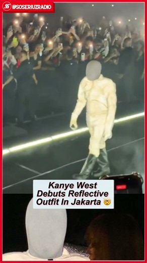 They Were NOT ready for Kanye’s outfit in Jakarta! 😱 #kanyewest #shorts #viral