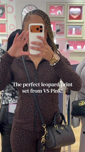 Stylish Leopard Print Set from Victoria’s Secret