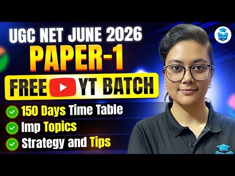 UGC NET June 2026 Paper 1 Preparation Strategy | UGC NET 150 Days Study Plan | Aditi Mam