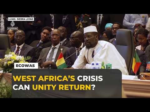 ECOWAS summit seeks unity as West Africa faces security and political crises