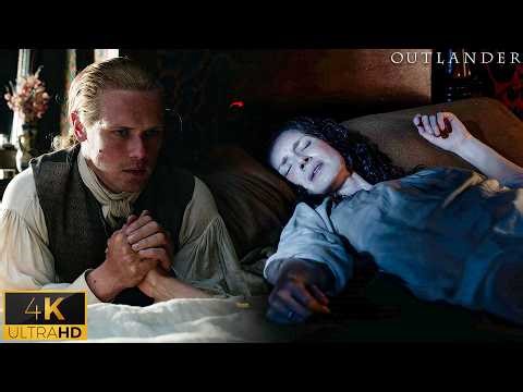 Claire Falls Serious | Outlander 4K Scene