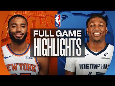 KNICKS at GRIZZLIES | FULL GAME HIGHLIGHTS | April 1, 2026