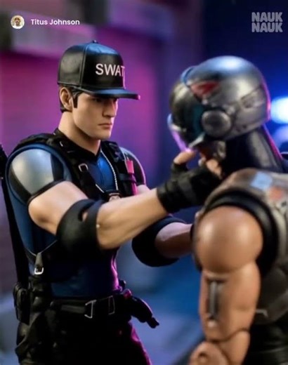 POLICE BRUTALITY #stryker #mortalkombat #nauknauk #actionfigures #explosion