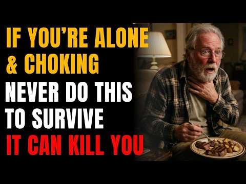 How to Survive CHOKING Alone After 70 - Do THIS Immediately In The First 25 Seconds!