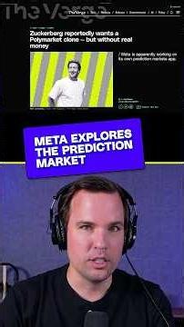 Meta explores the prediction market #Vergecast
