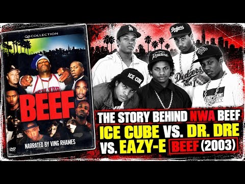 THE STORY BEHIND NWA BEEF ICE CUBE VS. DR. DRE VS. EAZY-E | BEEF (2003)
