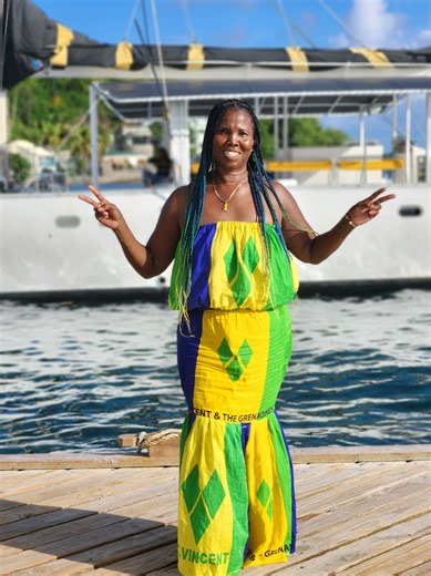 Happy Independence SVG for St. Vincent & the Grenadines 🇻🇨