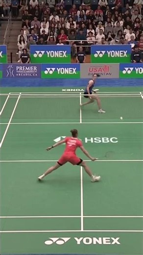 Stunning net play! #shorts #badminton #BWF