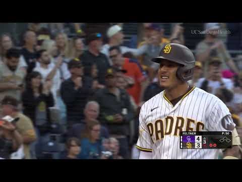 3-0 count? 👀 Manny Machado swings for the fences and CRUSHES a two-run homer! 😤 | MLB Highlights