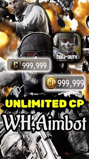 COD Mobile Hack Mod Menu iOS & Android 2026 - Unlimited CP, Wallhack, Aimbot