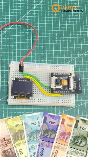 AI Currency Detection using ESP32-CAM(Real Time Project)