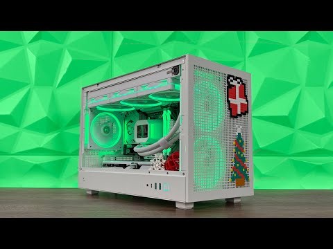 XMAS Build with DeepCool - CH260 & LM360 WH