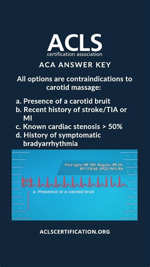 ACLS Megacode 1 Question 3 Answer Key #ACLS #megacode #usashorts