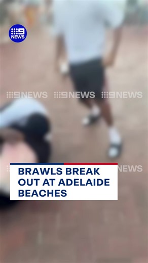 Investigations are underway after wild brawls erupted at two popular Adelaide beaches in yesterday’s record-breaking hot weather. #9News