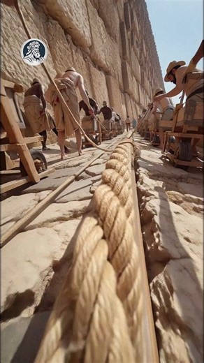 HOW THE PYRAMIDS WERE MADE #cadamitologia #fyp #ai #giants #egypt #desert #pyramids #alien | CADA MITOLOGIA