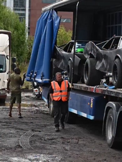 Batmobile spotted in Glasgow ahead of Batman II filming