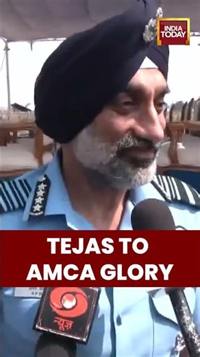 IAF Chief Praises Tejas Milestone, Excited For AMCA Future | India Today