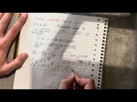 Racines cubiques d’un nombre complexe | Méthode complète avec la forme exponentielle