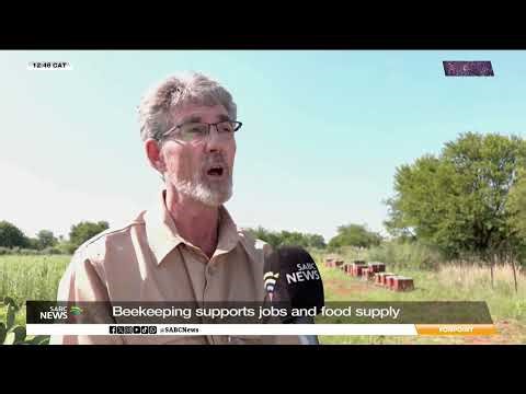 Beekeeping supports jobs, food supply