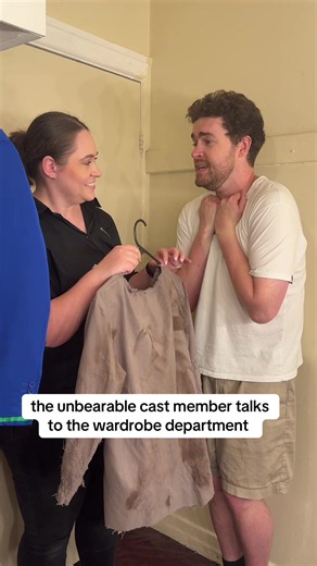The Unbearable Cast Member Talks to the Wardrobe Department | Theatre Satire