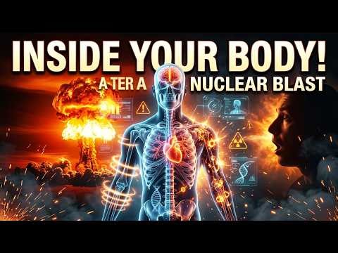 Nuclear Blast Explained: What Happens Inside the Human Body? | Animated X-Ray Science Documentary